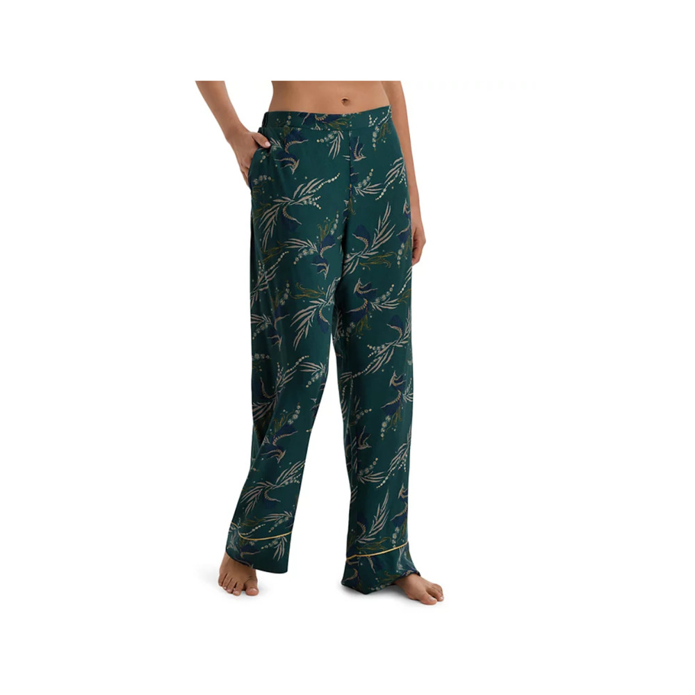 HANRO Women Celia Pants Kelp Garden Print Size M